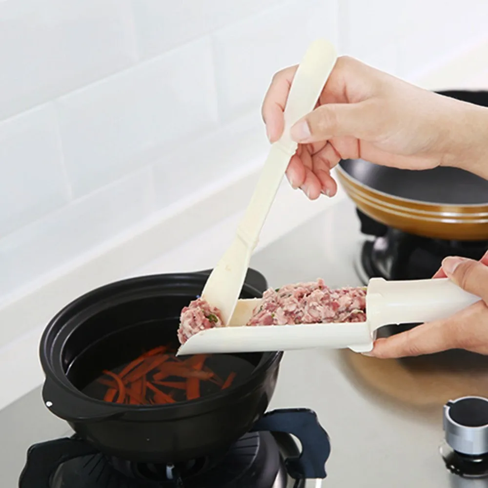 Говяжьи мячи для изготовления пресс-формы DIY креветые рыбные шары белый горячий горшок шаровая ложка для приготовления пищи кухонное приспособление кулинарные супсваи
