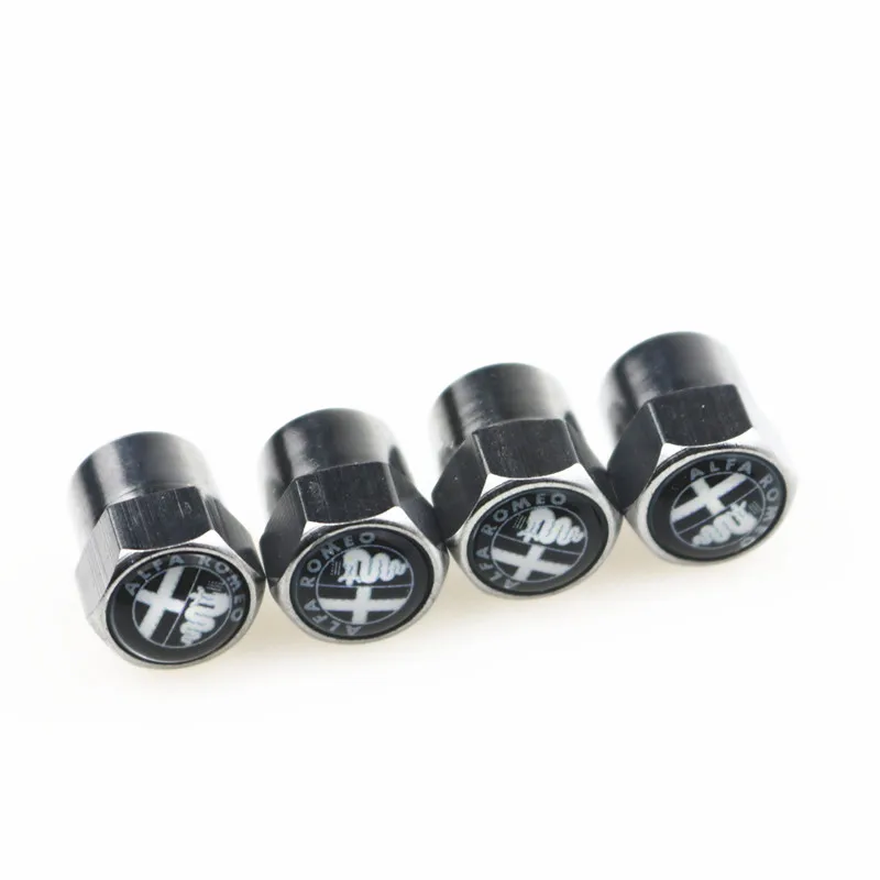 Car Styling Valves Caps Case For Alfa Romeo Mito 147 156 159 166 Car-Styling Auto Wheel Tyre Tire Stem Air Covers 4pcs/lot | Автомобили и