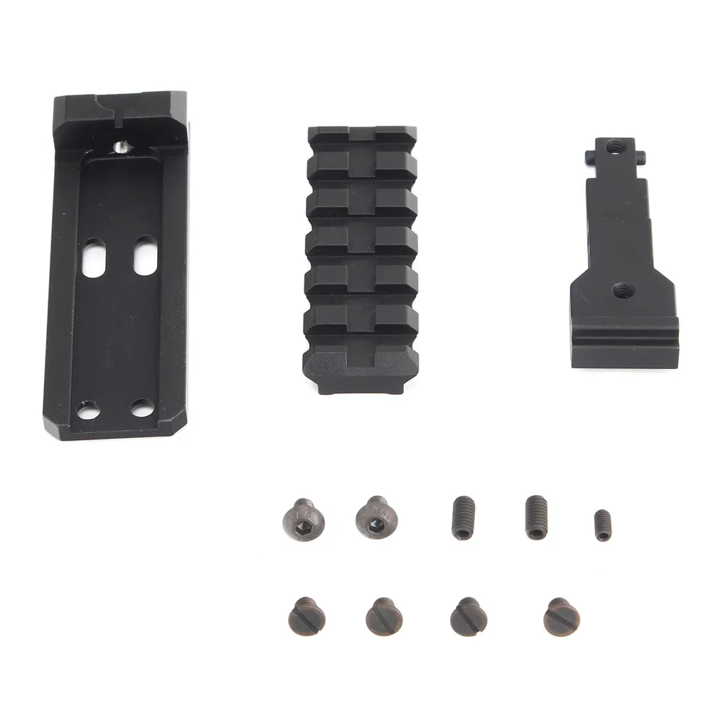 Тактический ohhunt Mini Red Dot Sight Mount со встроенным задним железным прицелом Для AK 47