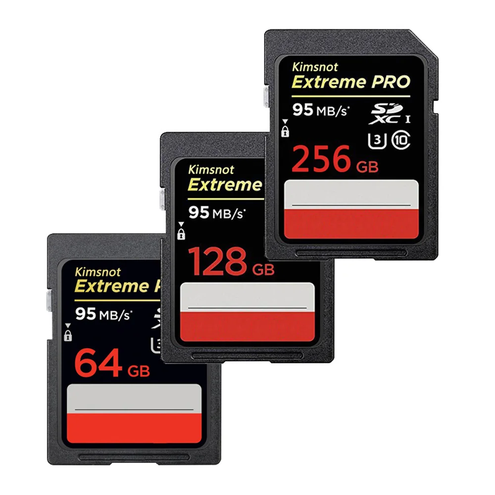 Карта памяти SDHC Kimsnot Extreme Pro высокоскоростная карта 633x32 ГБ 256 128 64 16 SD SDXC класс 10 95