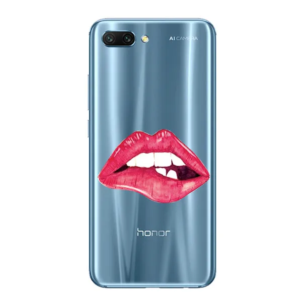 16 Чехол для телефона s для Honor 10 чехол для Honor 10 Lite силиконовый прозрачный Футляр Кот лев тигр чехол с фруктовым принтом для Huawei Honor 10 Lite - Цвет: 16