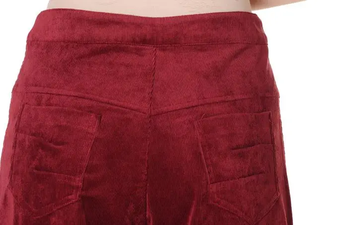 Брюки женские вельветовые винно красные черные Осенние|pants wrap|pant denimjeans pants for girls |