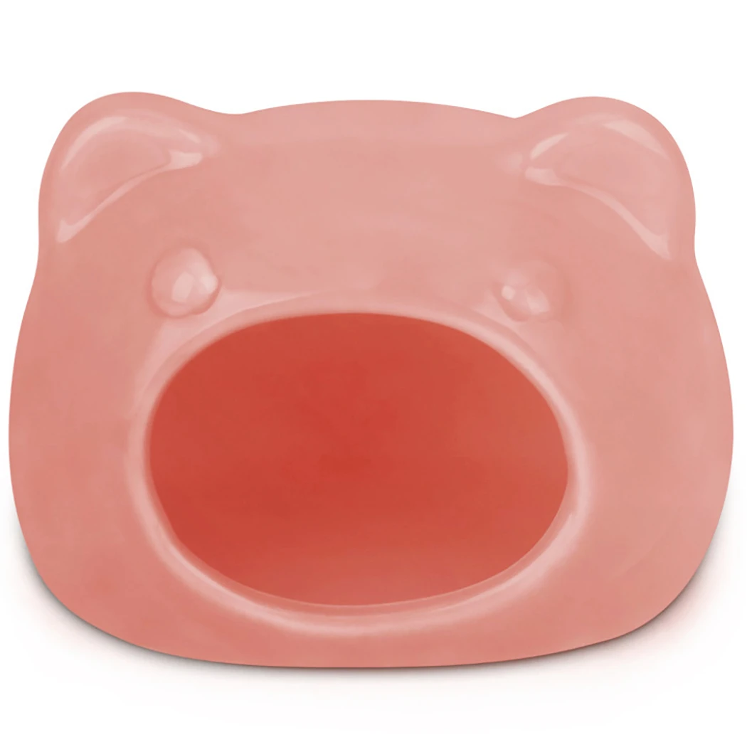 Керамическое гнездо для хомяка спящее домик домашних животных милая форма