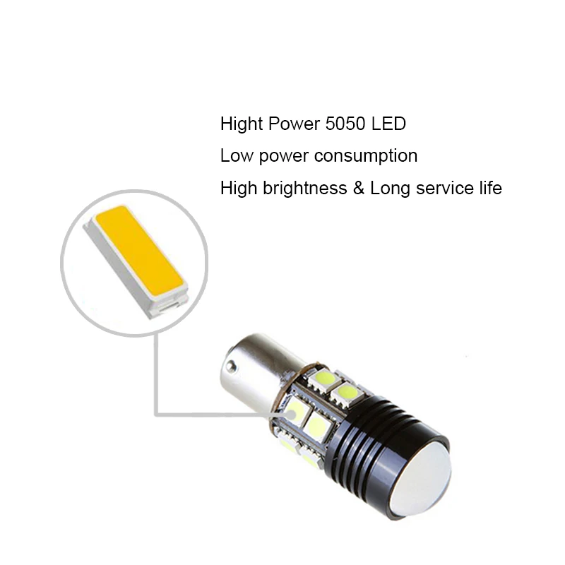 2x1156 P21W LED R5 CREE чип автомобильные 360 градусов лампы заднего хода для Skoda Fabia dogeoctavia
