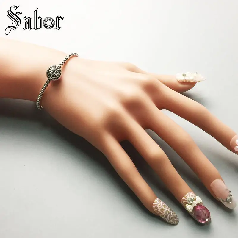 thomas DIY Beads UFO Charm 2020 silver colour jewelry Gift Women Men Boy Girl Fit Bracelets Necklace jewellery | Украшения и