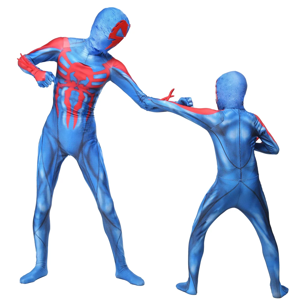 Костюмы Мигеля О 'Хара для взрослых и детей; коллекция 2099 года; Карнавальный костюм супергероя; вечерние костюмы; комбинезон зентай