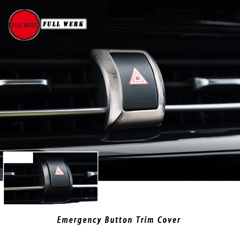 1 шт. хромированный автомобильный аварийсветильник ключатель света из