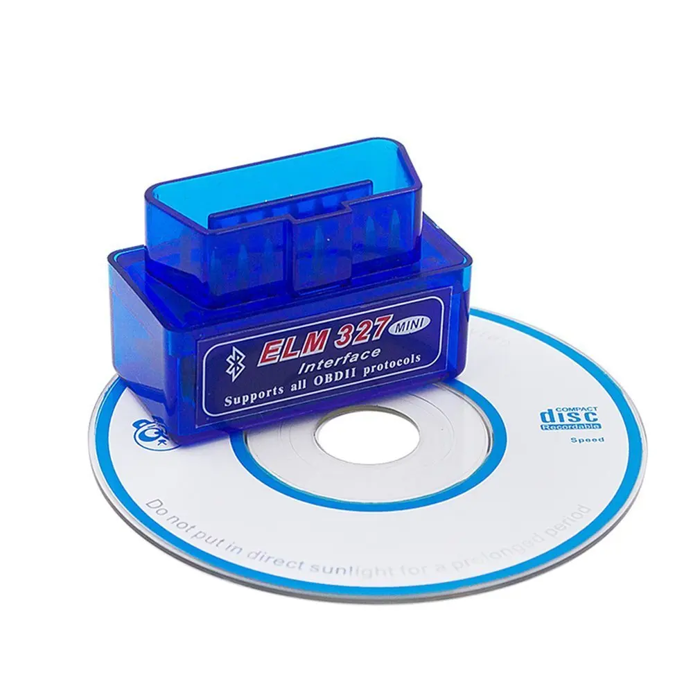 OBD V2.1 ELM327 OBD2 Супер Мини Bluetooth инструмент диагностики для устройств Android