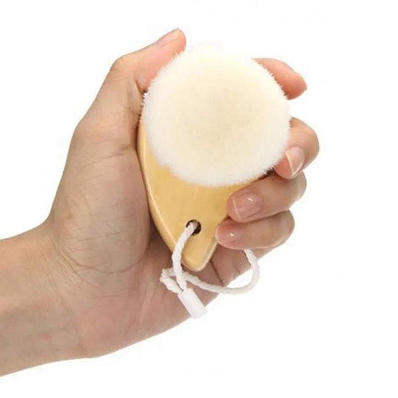 Мягкая Профессиональная щетка для пилинг лица Очищающий поры ухода за кожей