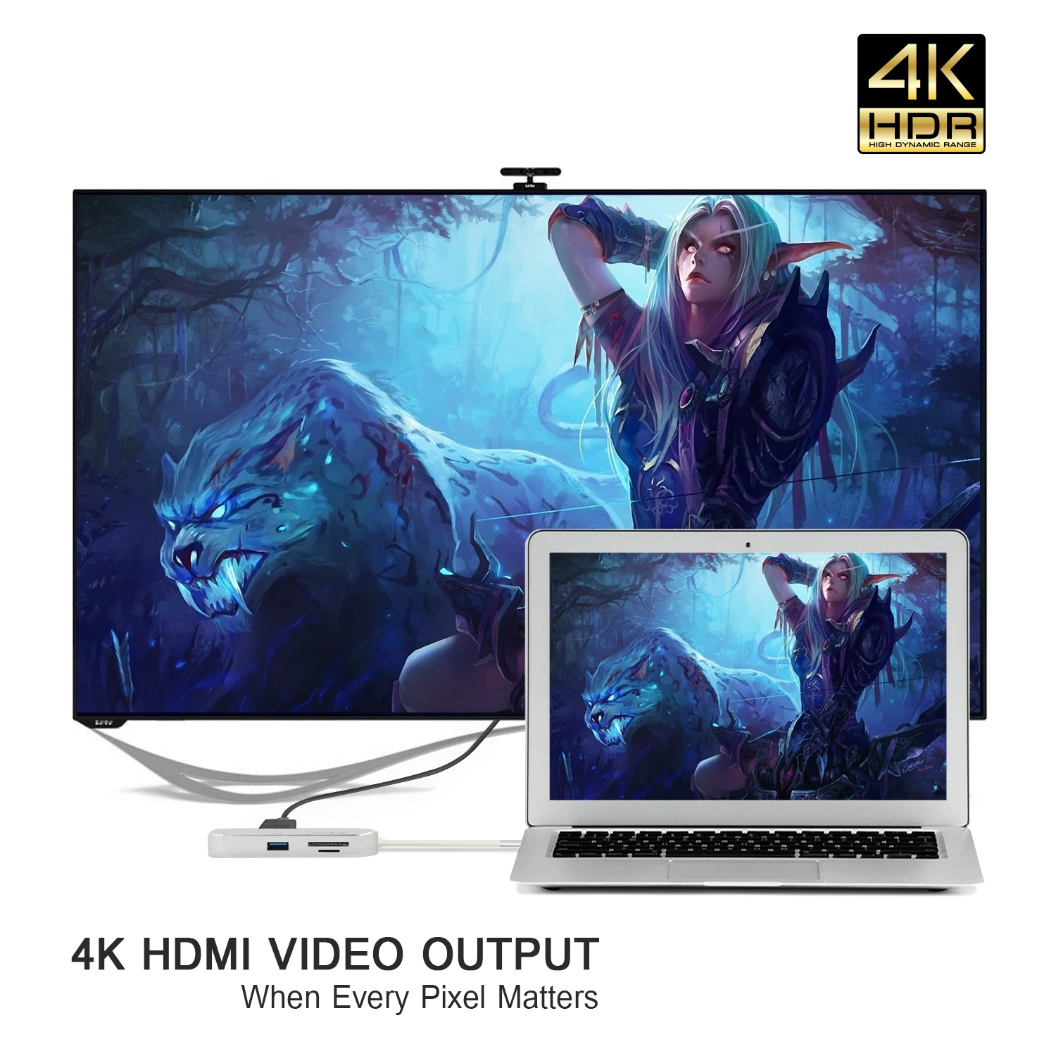 USB C хаб HDMI Ethernet адаптер для Macbook Pro Thunderbolt 3 Type Gigabit Lan 4k кард ридер + источник