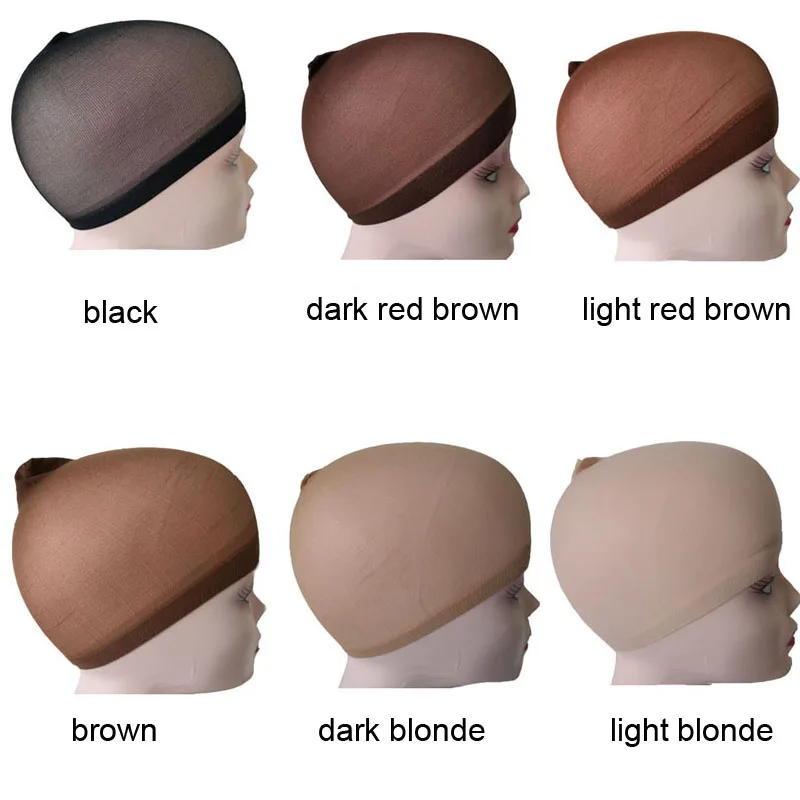 Женская эластичная сетка для волос 12 шт. (6 пакетов) 7 цветов|Сетки волос| |