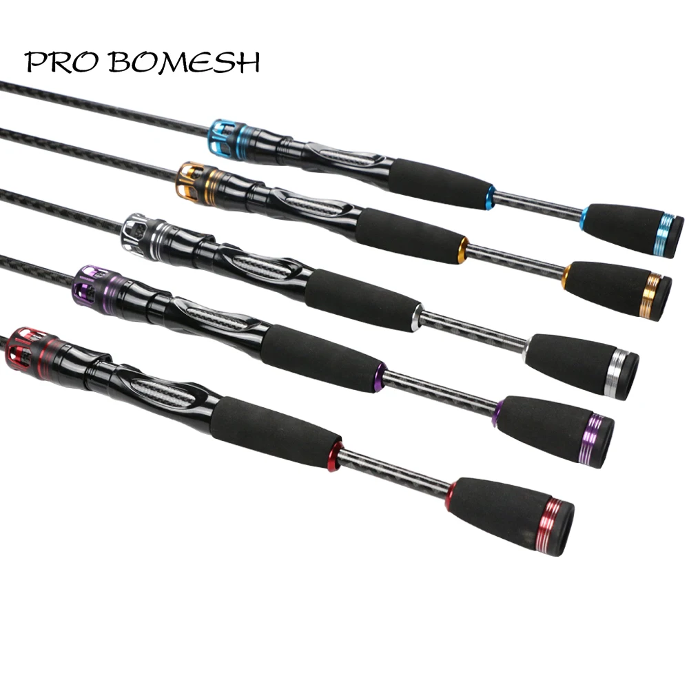 Pro Bomesh 1 комплект 55,3 г алюминиевая Зажимная гайка Спиннинг EVA ручка Набор DIY Удочка Полюс аксессуар ремонт