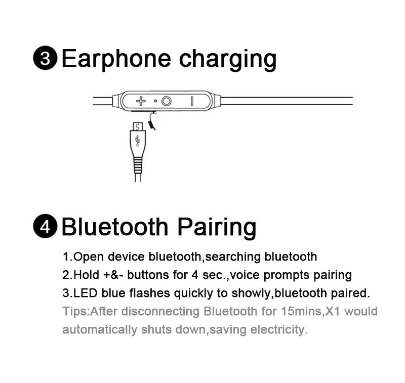 Lenovo X1 беспроводные наушники спортивные Bluetooth наушники V5.0 с IPX5 водонепроницаемые и потовые функции