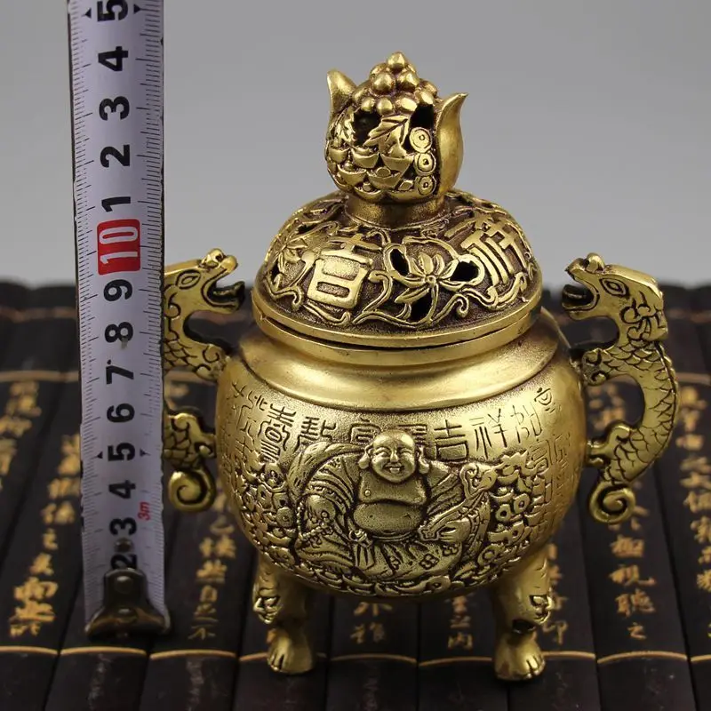 Archaize домашняя латунная курительная печь в спальне Будда благовония