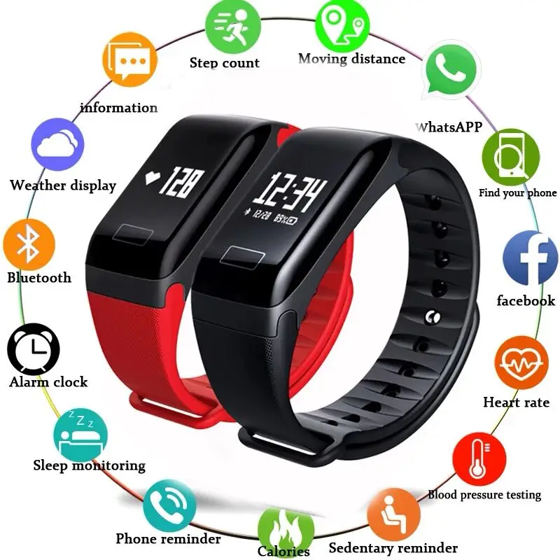 Спортивные умные часы фитнес трекер влагозащита IP67 пульсометр шагомер контроль