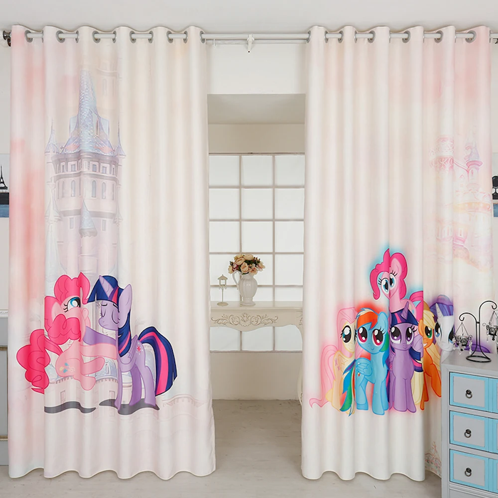 Занавески на окна с втулкой заказ 2 шт. занавески для детской комнаты тюлевые 200x260