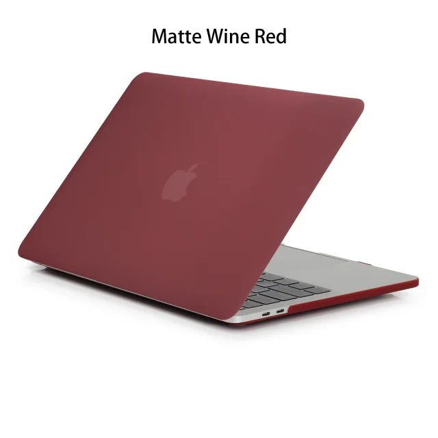 Прозрачный матовый чехол для ноутбука MacBook Air Pro Retina 11 12 13 3 15 New 4 дюйма с сенсорной