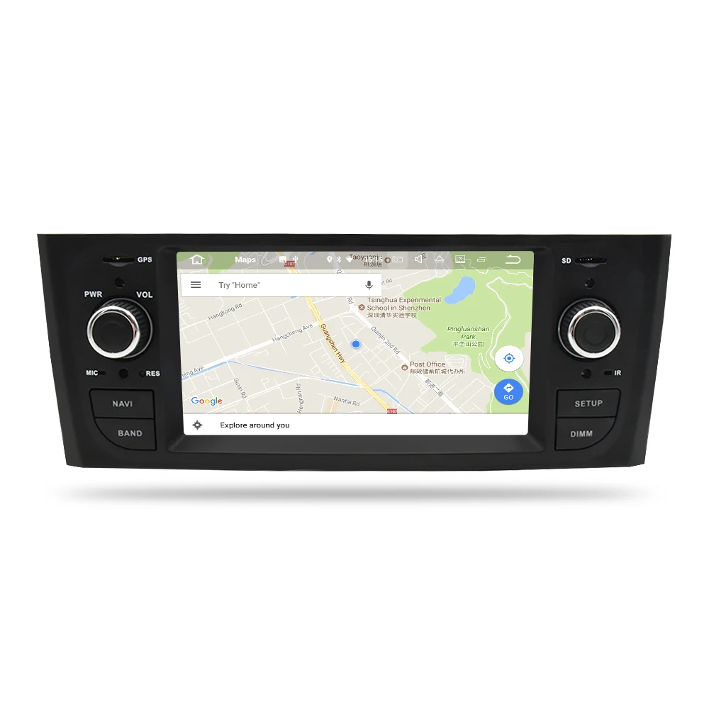 Android 9 0 2G RAM Авто ГЛОНАСС GPS навигация автомобильный DVD стерео головное устройство