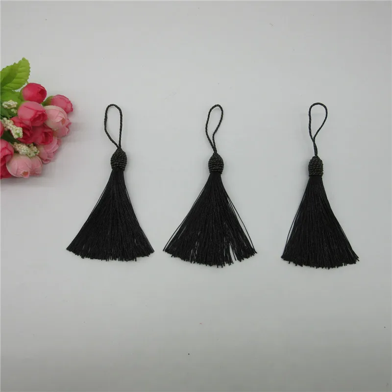 YY-tesco 50PC/lot 14CM Tassel DIY Pendant Jewelry Bracelet Key Making Fringe Trim Craft Tassels Sewing Accessories | Дом и сад