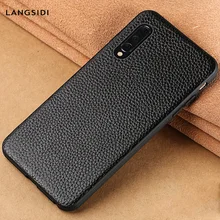 Natural Leather case For xiaomi Mi 10 11 Ultra10T Lite Poco X3 Pro F3 GT M3 cover For redmi Note 10 Pro 9T Note 8 9 pro 7 10S 9S