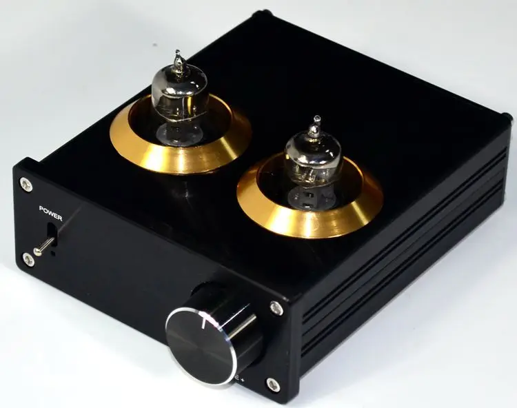 

2018 New TIANCOOLKEI TUBE-01 bile preamp tube amplifier preamp bile buffer 6J1 MINI HIFI preamplifier DC12V