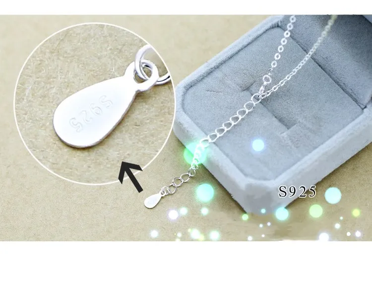 Простые милые студенческие аксессуары из серебра 925 пробы с кристаллами