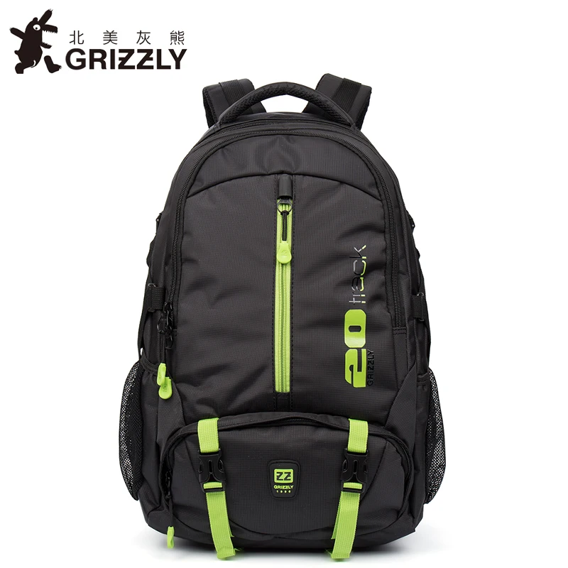 GRIZZLY, женский и мужской рюкзак, водонепроницаемые дорожные сумки, многофункциональные Mochila, большая емкость, школьные сумки, сумки для альпинизма