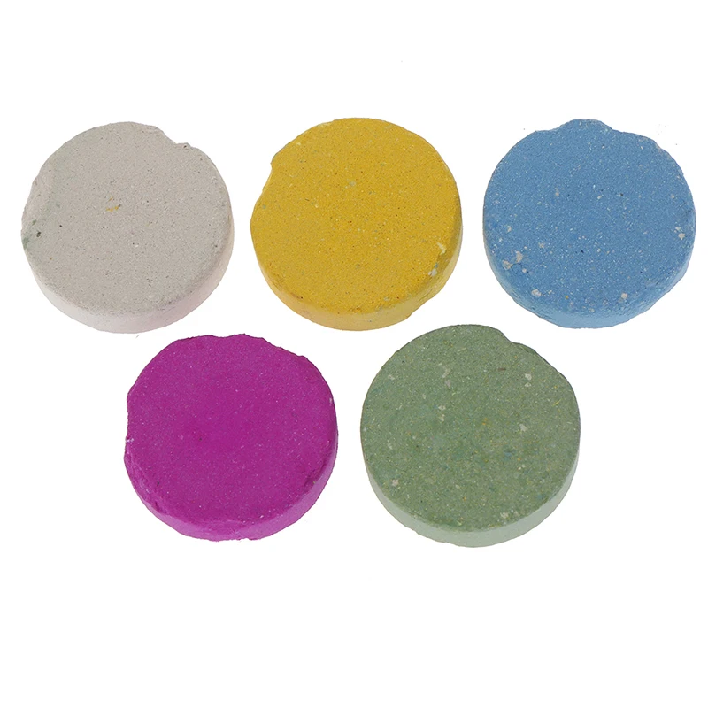 5 шт. красочные дымовые таблетки реквизит сгорание смог торт эффект дымовой бомбы