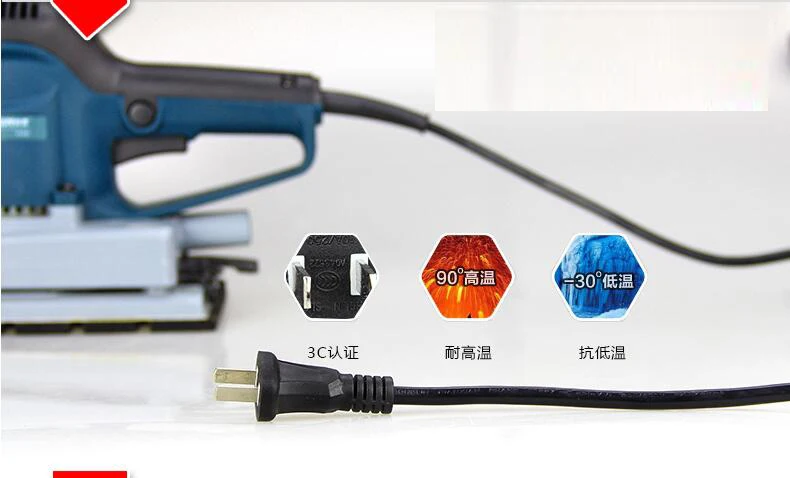 Шлифовальный станок с 8 листами наждачной бумаги и пыли выхлопные