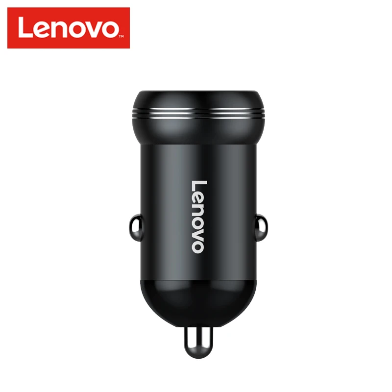 Lenovo HC11 BLK автомобильное зарядное устройство для мобильного телефона DC5V 3.4A
