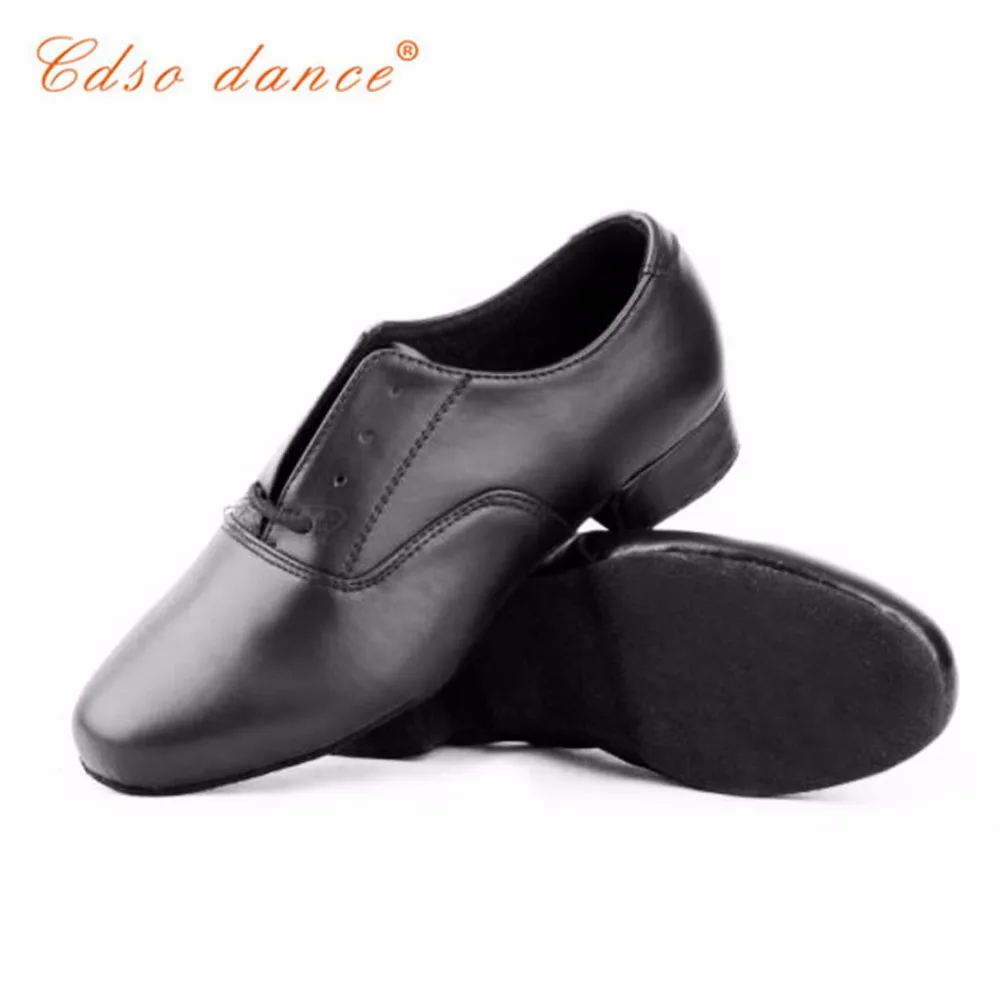 Cdso dance Promotion black shoes men modern Men Ballroom Dance Shoes free shipping | Спорт и развлечения