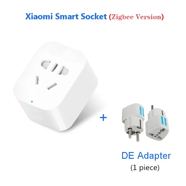add DE Оригинальная Xiaomi Mi умная Wi-Fi розетка Zigbee версия приложения дистанционное управление таймер разъем питания разъем обнаружения питания работа с шлюзом - Цвет: add DE