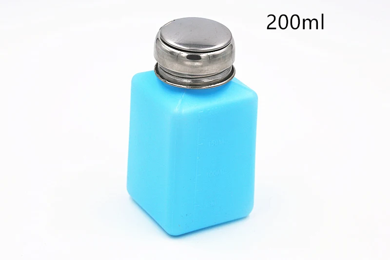 Пластиковая бутылка для флюса синий спирт 200 мл|for medical|for bottlefor soldering |