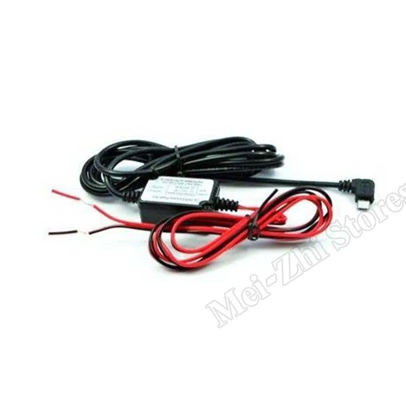 Под углом Mini USB автомобиль Жесткий провод комплект для 0801 и Другое тире Камера