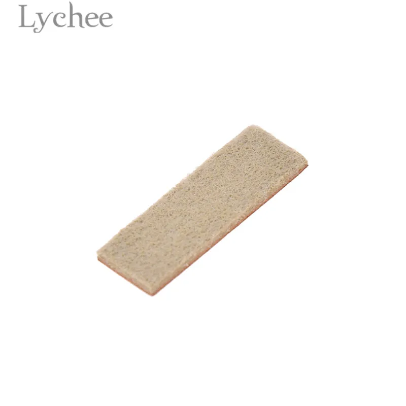 Lychee Life 100 шт. 20x7 мм ярлыки из искусственной кожи ручной работы декоративные бирки