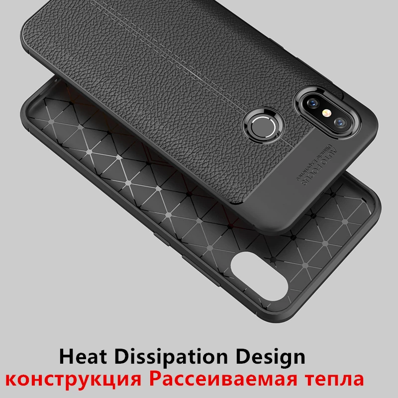 Soft Silicon Case For Xiaomi 5X 6X 8 Lite Mix 2S Max 3 litchi Skin Cover Redmi 4X S2 Note 5 6 Pro TPU Coque on Pocophone F1 |