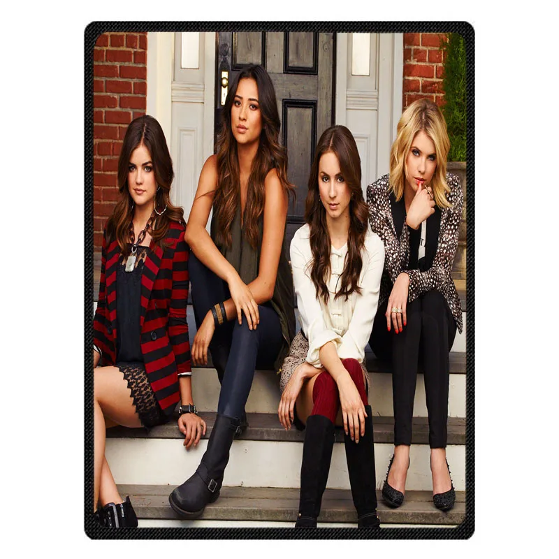 Детское дорожное одеяло pretty little liars из кораллового флиса теплые зимние одеяла для