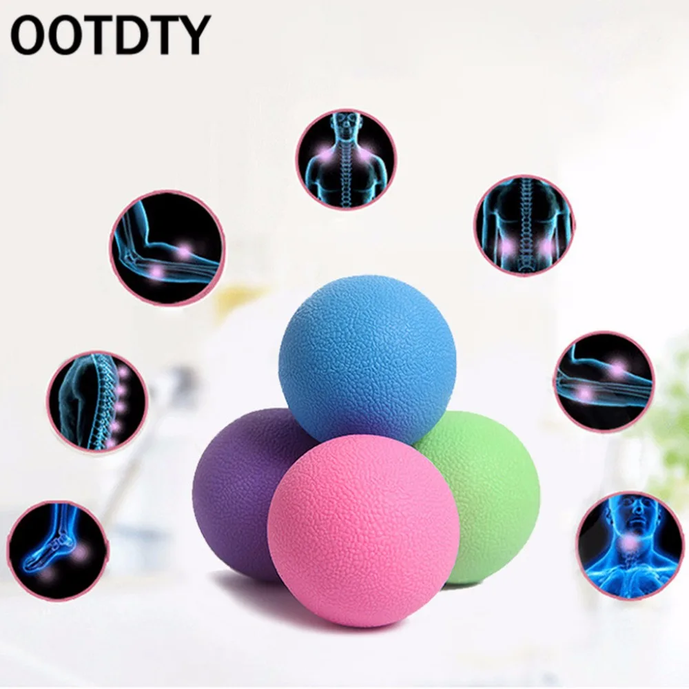 OOTDTY Лакросс шары для йоги подвижность ТРИГГЕРНАЯ точка релиз тела Ball P101|yoga ball|ball