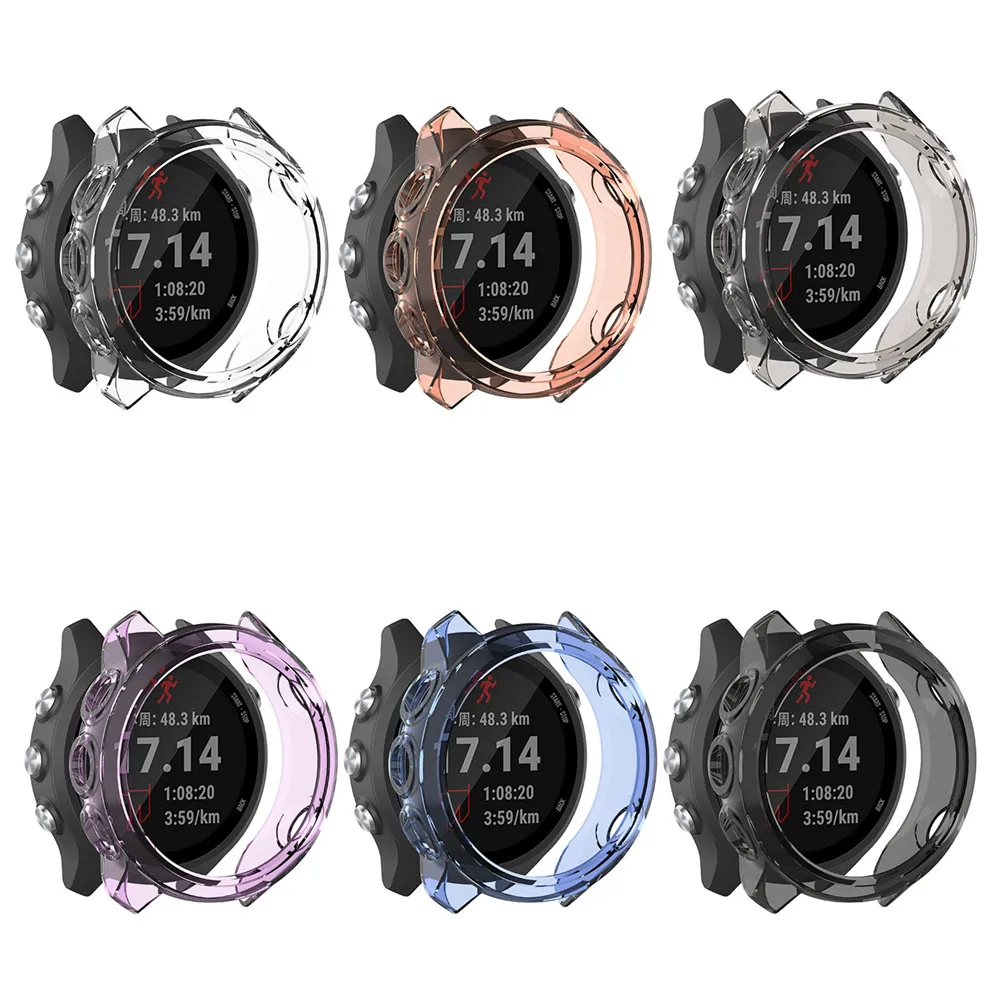 Защитный чехол из ТПУ для Garmin Forerunner245M Forerunner245 Smartwatch Dial защитный противоударный
