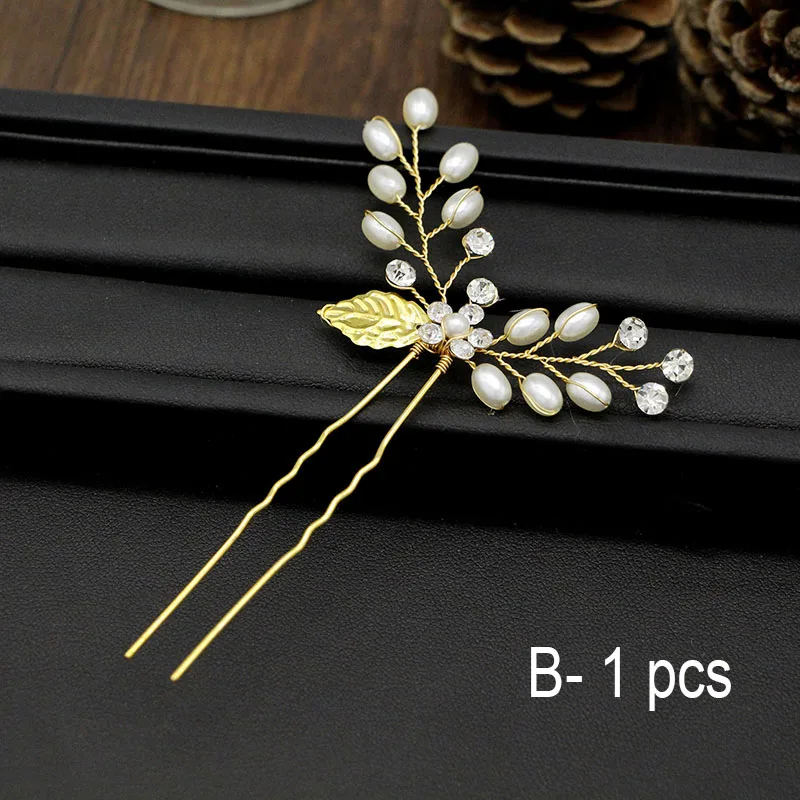 Свадебная заколка для волос женский головной Убор Невесты сплав цветок