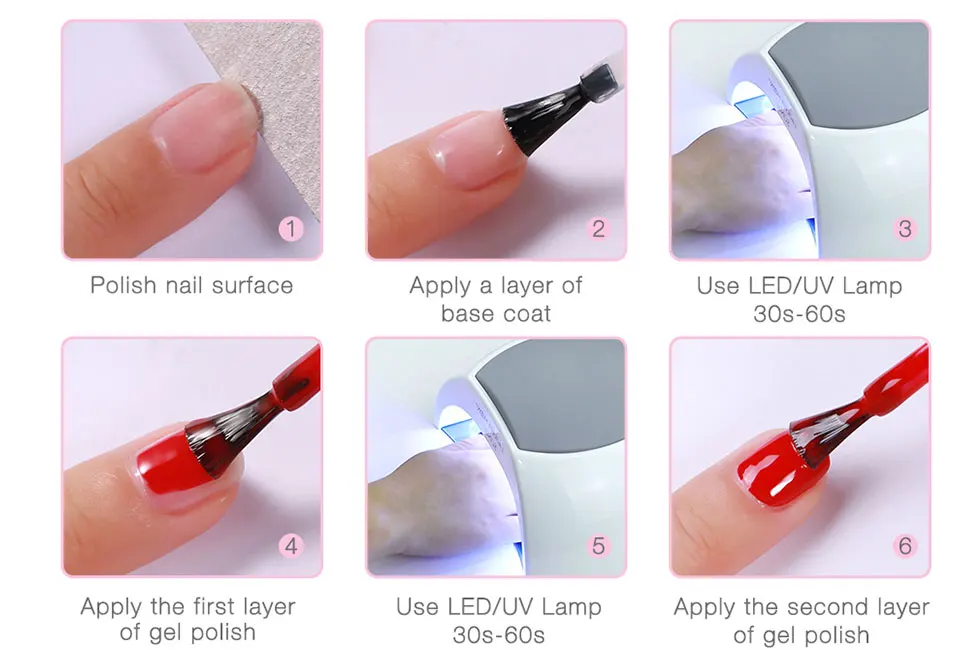 Lagunamoon Newest Shell Glitter UV Gel Nail Polish Nail Art DIY Design Soak Off UV LED Long Lasting Varnish Nail Paint Lacquer