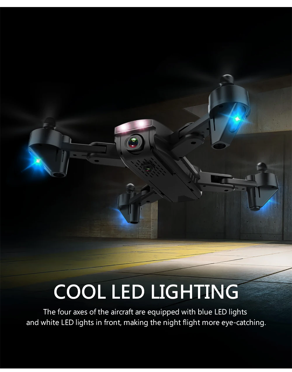 LYZRC Радиоуправляемый вертолет Дрон с камерой HD 1080P wifi FPV RC Дрон Профессиональный складной Квадрокоптер 20 минут работы от батареи