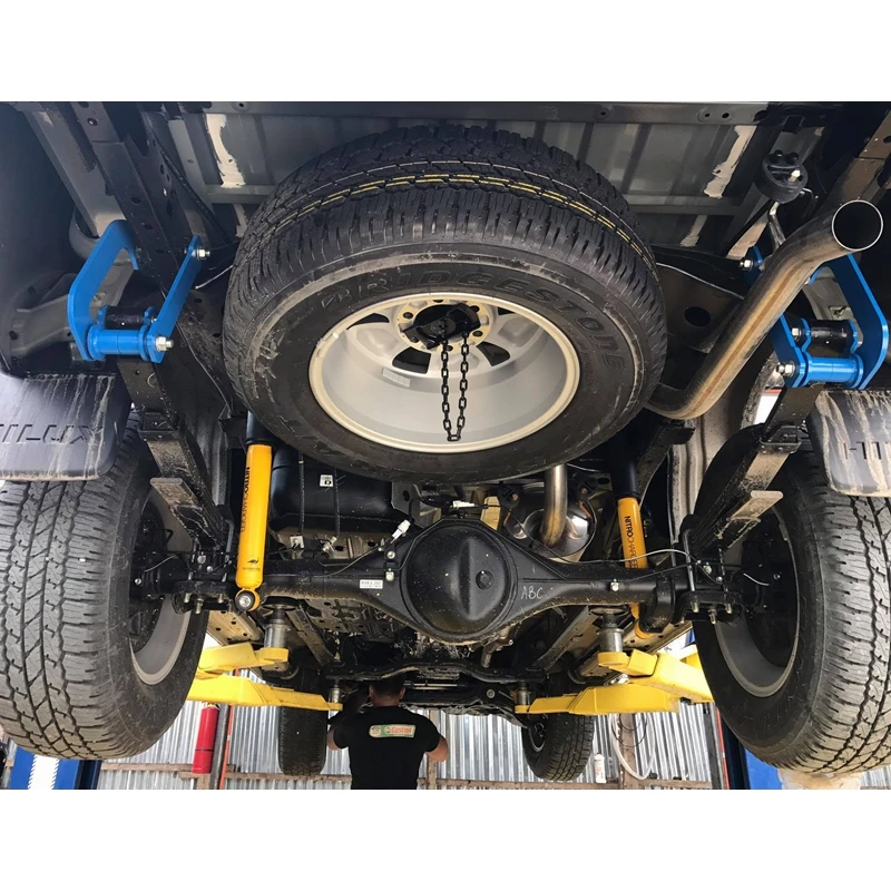 H-TUNE 4x4 аксессуары 32 мм передняя распорка и удлиненная " Задняя рессора g-скобы подъемные Комбо Комплекты для Hilux REVO