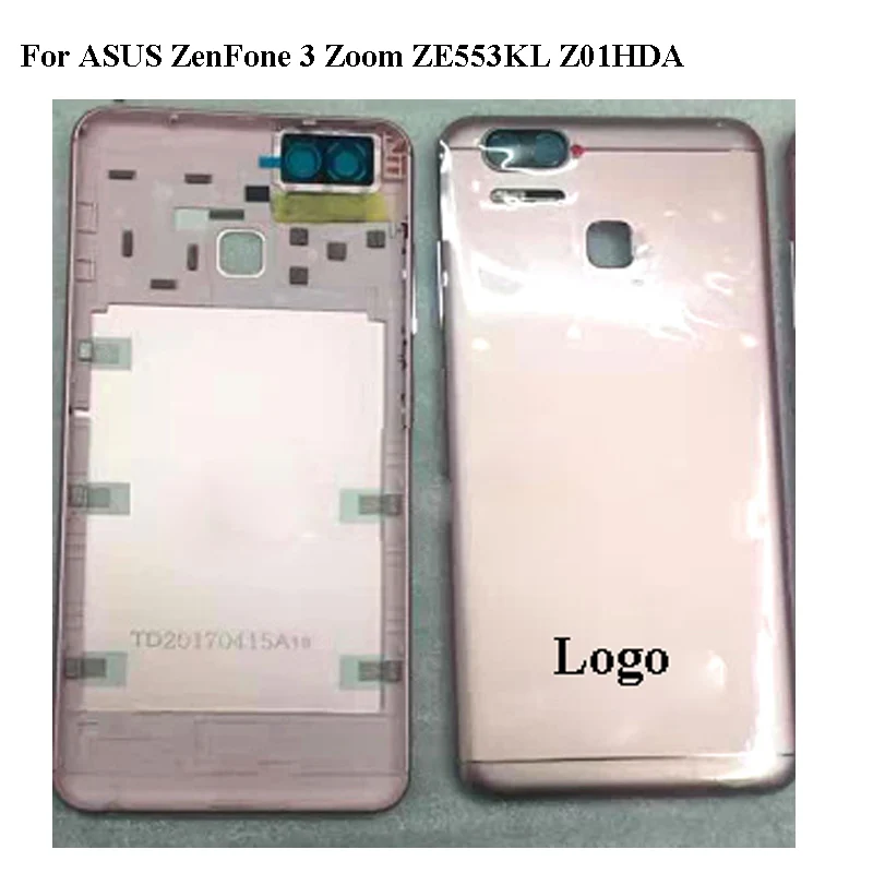 100% оригинал для ASUS ZenFone 3 Zoom ZE553KL Z01HDA Крышка батарейного отсека задняя крышка