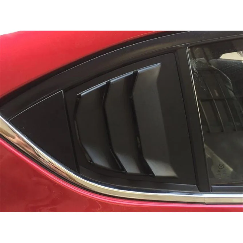 Декоративная крышка затвора заднего стекла из углеродного волокна для Mazda 3 AXELA