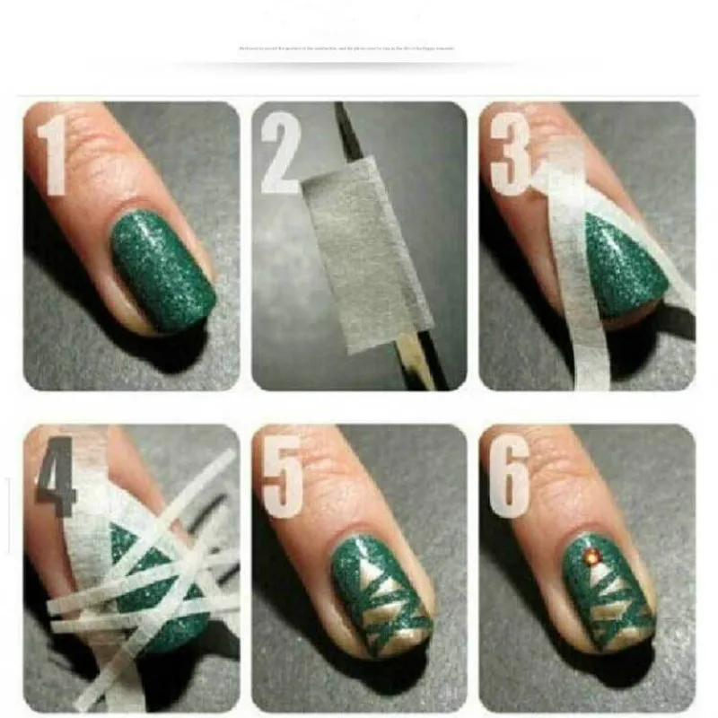 Наклейка для ногтей ленты ремень клейкая лента инструмент полировки размер 0 5 см