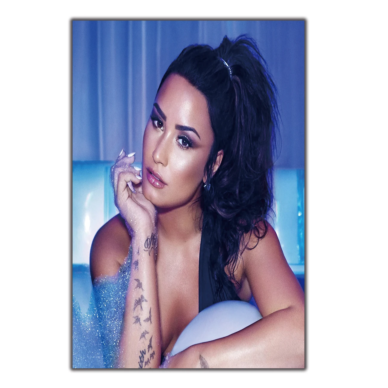 Деми Ловато хит продаж DJ музыкальный певец художественный плакат печать