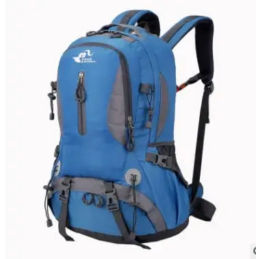 40L походные рюкзаки, свободный рыцарь, уличная спортивная сумка, походная сумка, дорожные сумки, мужские водонепроницаемые женские походные сумки, мужские рюкзаки - Цвет: Blue