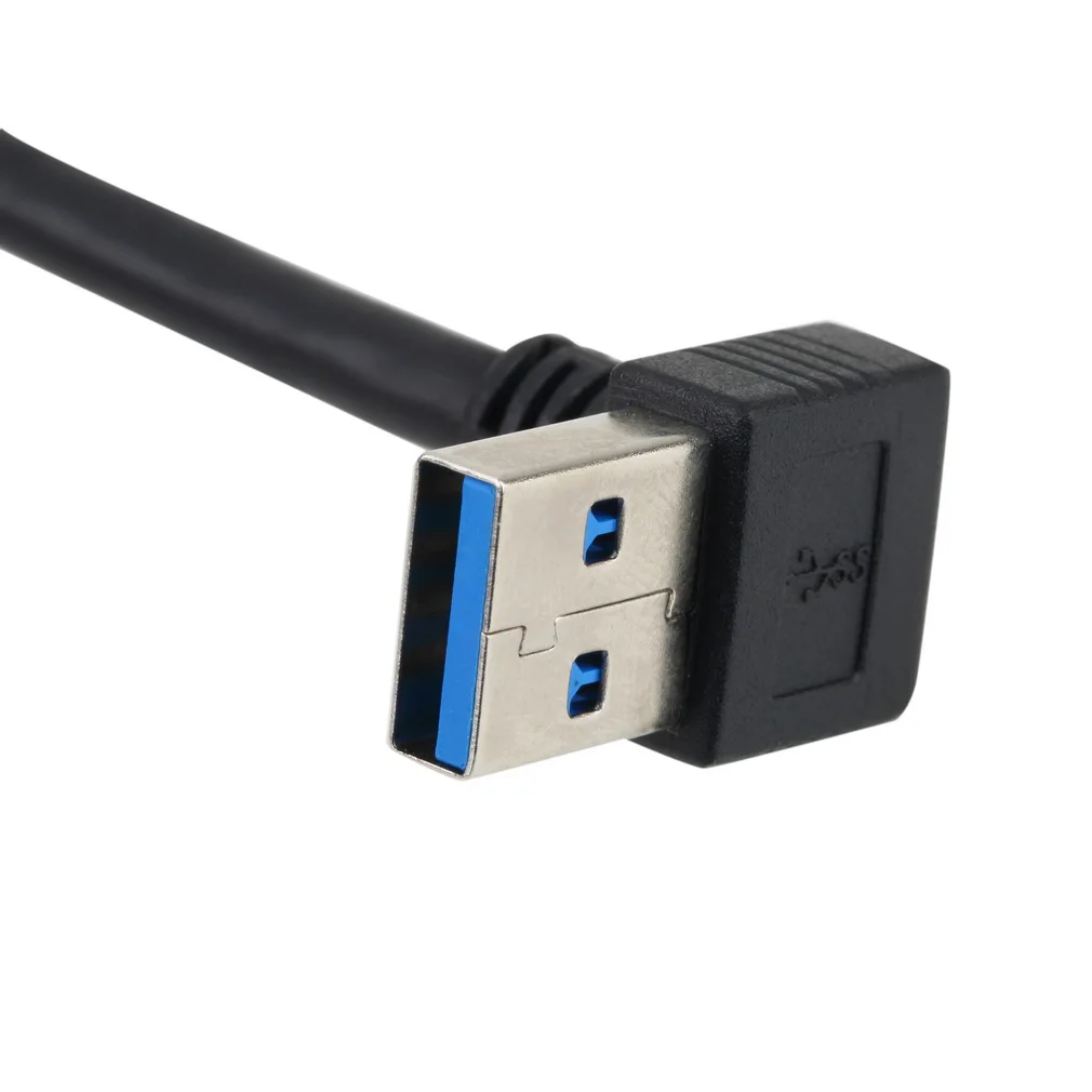 Высокое качество 1 шт. USB 3 0 мужчин и женщин 90 градусов Расширение синхронизации