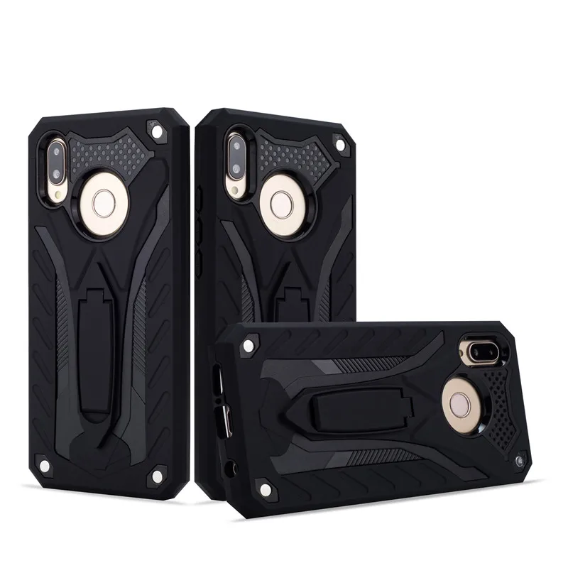 Мягкий силиконовый + ПК Жесткий бронированный противоударный чехол Железный